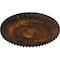 Ekena Millwork Shakuras Ceiling Medallion (For Canopies up to 5 1/2"), Hand-Painted Rust, 29 1/2"OD x 2"P CM30SHRUS - alternate 2